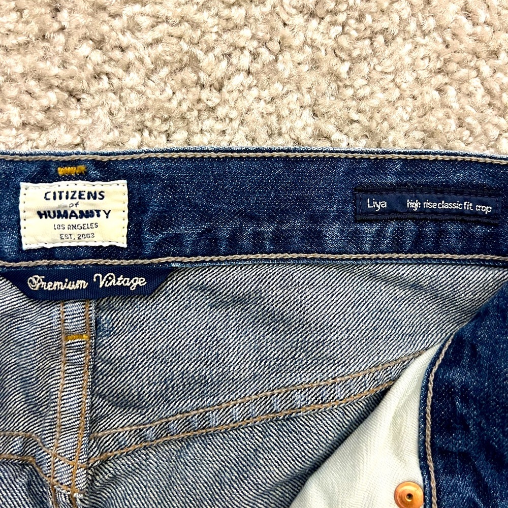 Citizens of Humanity Women’s Vintage Denim “Liya” Cut Jeans